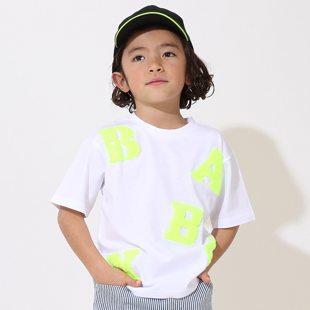 子供服 Tシャツ サガラ ブランドロゴ 親子お揃い 9213K 20%OFF SALE BABYDO...