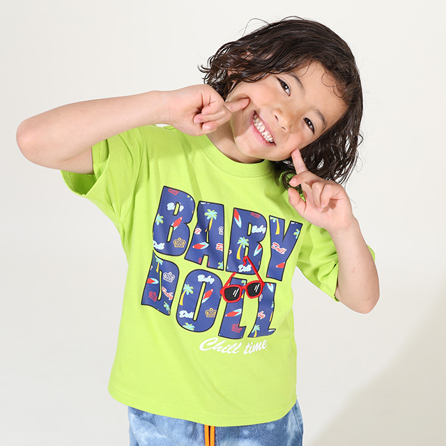 BABYDOLL（ベビードール） 親子ペア Tシャツ 子供服 親子お揃い