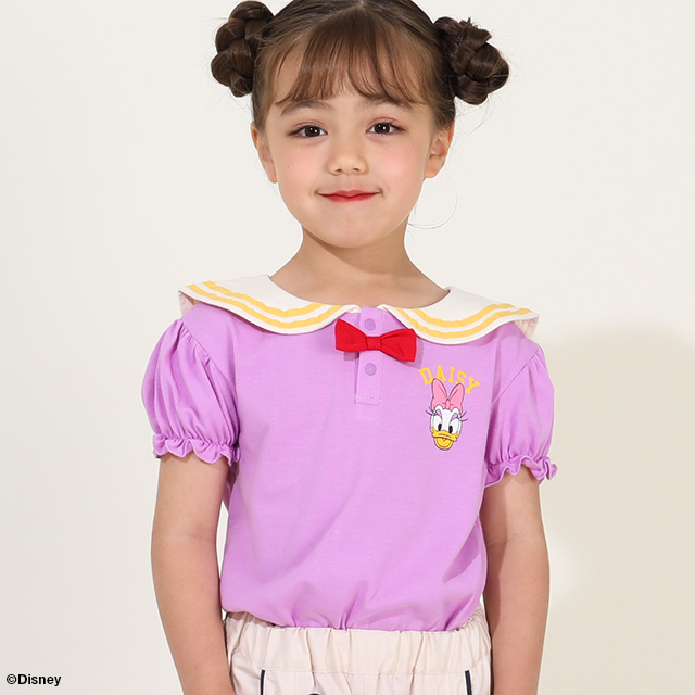 子供服 Tシャツ ディズニー セーラー襟 9535K キッズ 男の子 女の子 DISNEY★Coll...