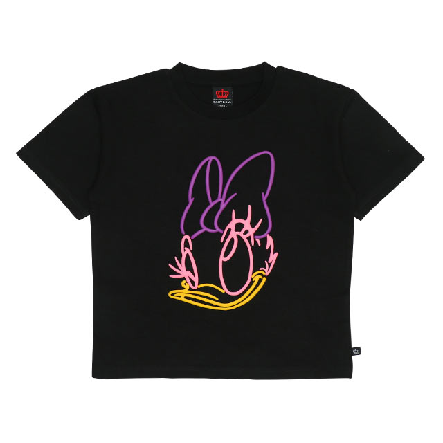 子供服 Tシャツ 親子お揃い ディズニー ネオン発泡 9536B 20%OFF SALE 男の子 女の子 DISNEY★Collection ベビードール BABYDOLL｜babydoll-y｜02