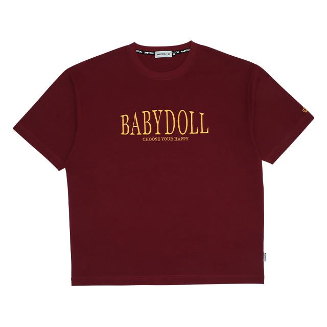 子供服 Tシャツ 刺繍ロゴ 9581A 大人 レディース メンズ ベビードール BABYDOLL