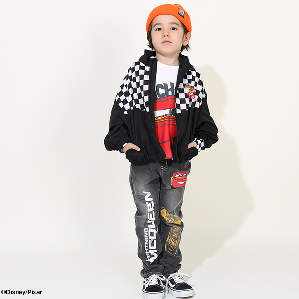 Disney カーズ 服 ディズニー ウィンドブレーカー 子供服 9605K