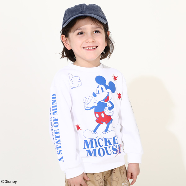 Disney（ディズニー） 親子ペア トレーナー 長袖 ミッキー ミニー