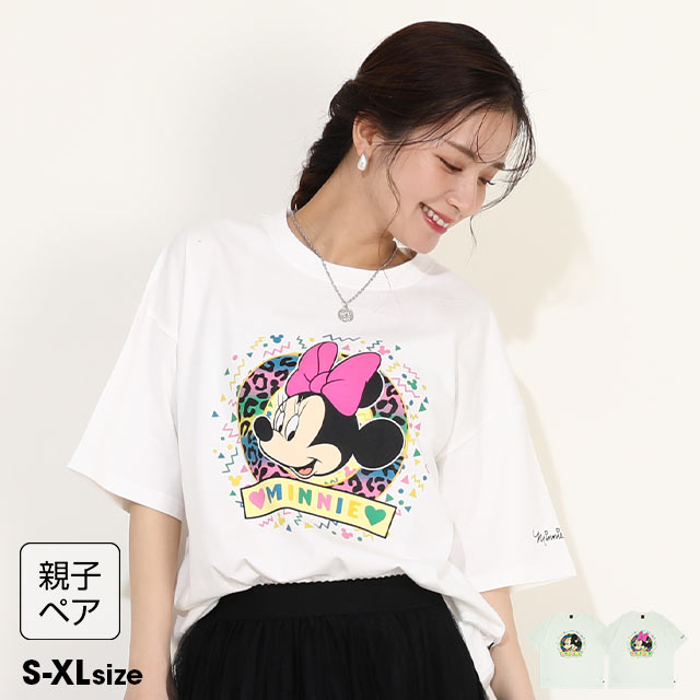 Disney Tシャツ レディース メンズ ディズニー 親子ペア 大人