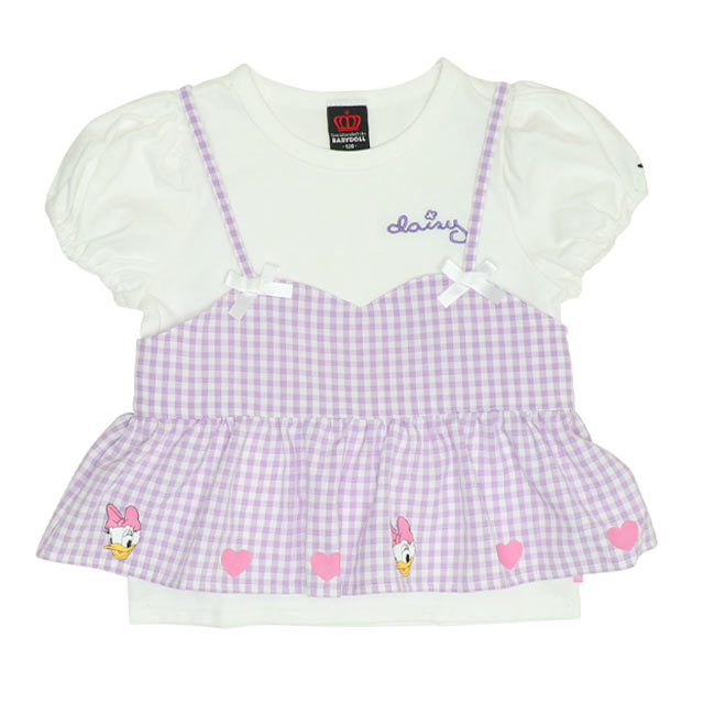 Disney 綿100% ディズニー ミニー Tシャツ セット キッズ 女の子