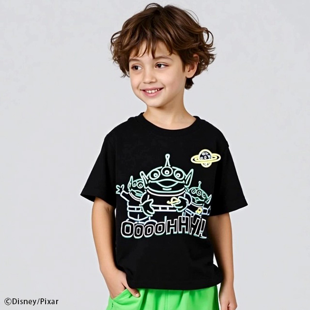 Disney（ディズニー） 親子ペア 子供服 Tシャツ 女の子 男の子 キッズ