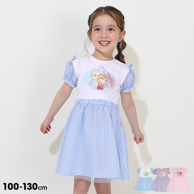 アナ雪　エルサワンピース　美品 アナと雪の女王 - 新品☆110センチ アナ雪長袖ワンピースの通販