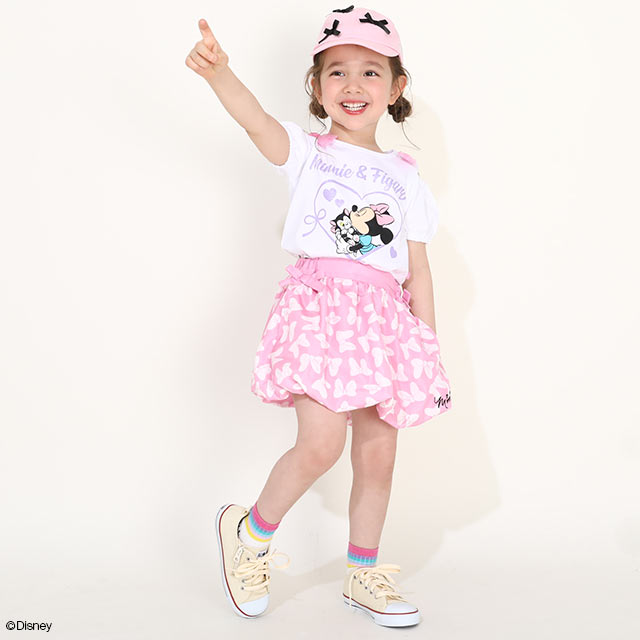 Disney（ディズニー） 【5/8再入荷】 ミニー スカート キッズ 女の子
