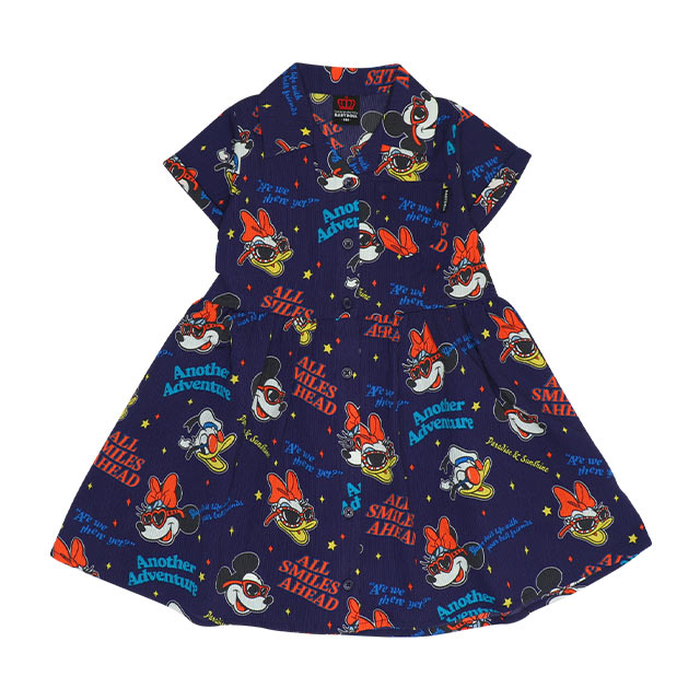 Disney ディズニー 親子ペア ワンピース キッズ 子供服 リゾート