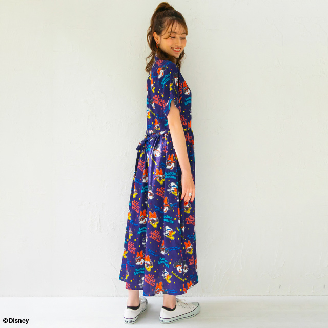 Disney ディズニー 親子ペア ワンピース 大人 レディース 子供服