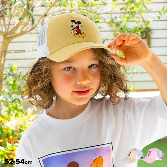 Disney（ディズニー） 【再入荷】 ミッキー ミニー メッシュキャップ
