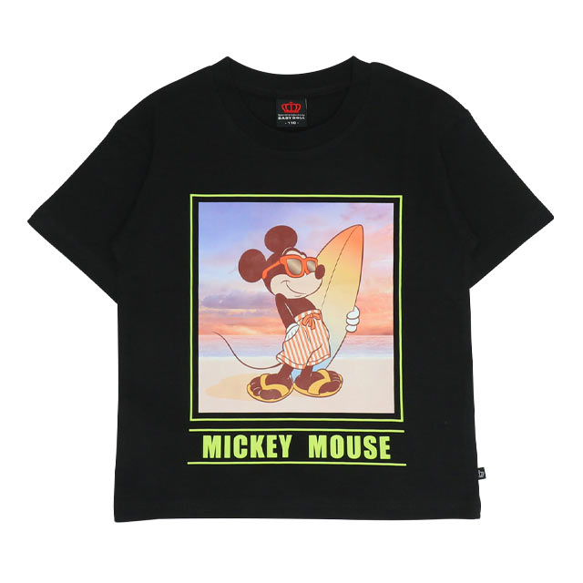 Disney（ディズニー） 親子ペア Tシャツ キッズ 綿100% ミッキー