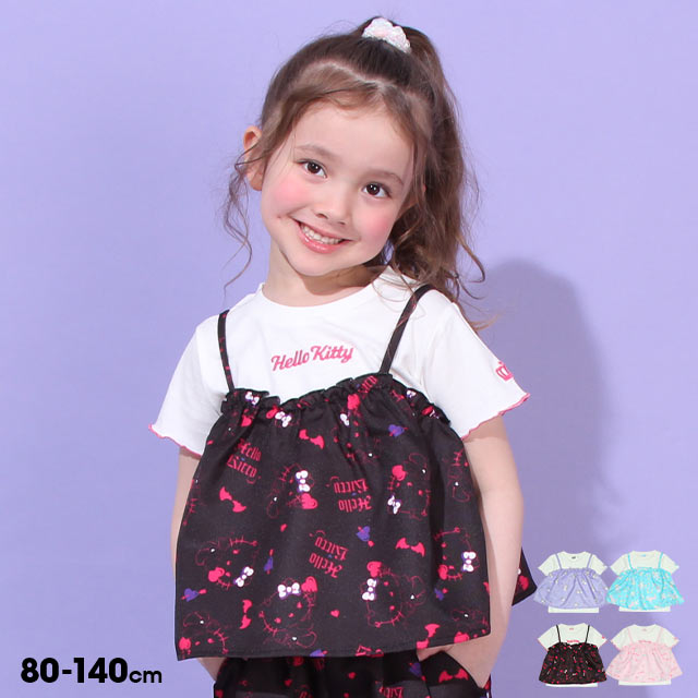 sanrio(サンリオ) 【5/8再入荷】 クロミ Tシャツ キッズ 服 綿100 sanrio(サンリオ) 【5/8再入荷】 クロミ Tシャツ キッズ 服 綿100
