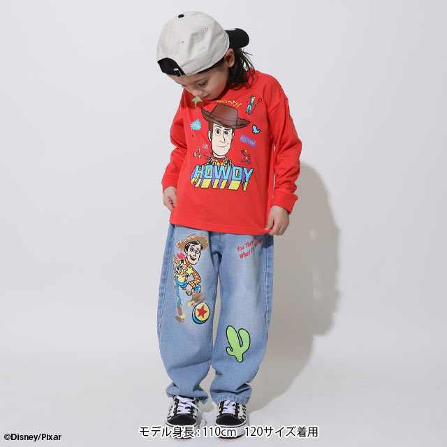 Disney（ディズニー） 【5/8再入荷】 親子ペア 長袖 tシャツ キッズ