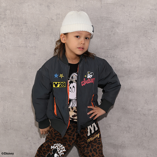Disney（ディズニー） 親子ペア ブルゾン キッズ 子供服 男の子 女の子