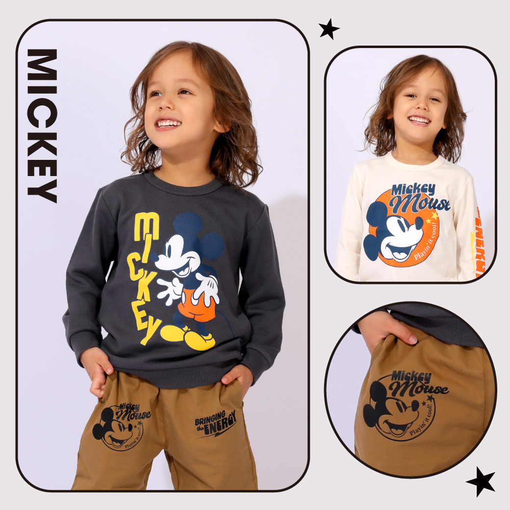 ★全部ベビードール　120cm　秋冬服　8着　キティちゃん　ミッキー Disney（ディズニー） アウター キッズ 子供服 男の子 女の子
