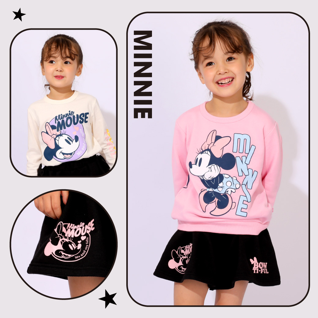 Disney（ディズニー） ミッキー ミニー 3点セット キッズ 子供服