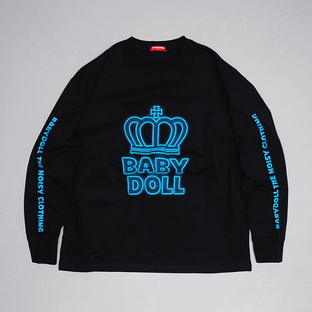 BABYDOLL（ベビードール） ロンT レディース メンズ 親子ペア 綿100 