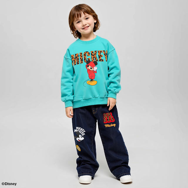 Disney（ディズニー） トレーナー キッズ 子供服 男の子 女の子 綿100