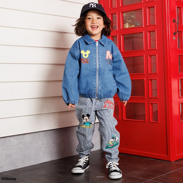 Disney（ディズニー） ジャケット キッズ 子供服 男の子 女の子 デニム