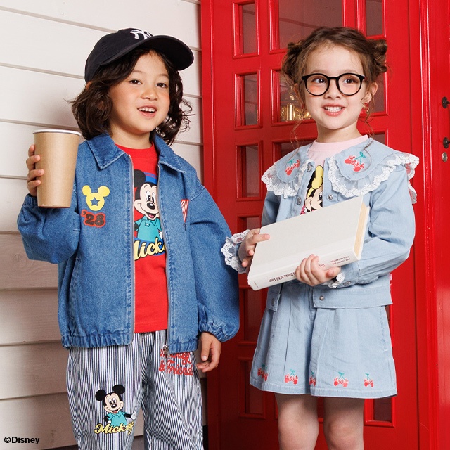 Disney（ディズニー） ジャケット キッズ 子供服 男の子 女の子 デニム