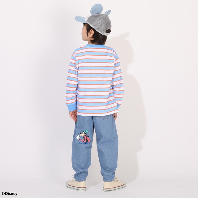 Disney（ディズニー） ミッキー ミニー デニムキャップ キッズ 耳付き