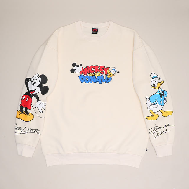 Disney（ディズニー） 親子ペア 親子コーデ トレーナー 大人