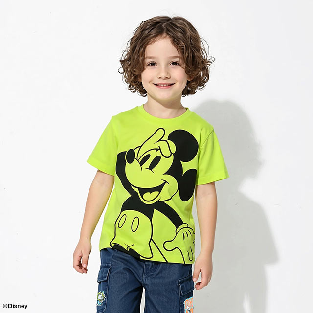 Disney（ディズニー） 親子ペア Tシャツ 半袖 キッズ 子供服 女の子