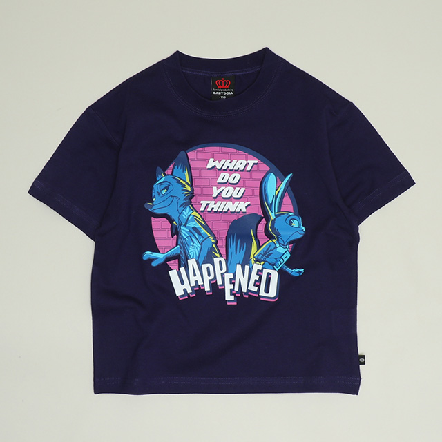 Disney（ディズニー） ズートピア Tシャツ キッズ 綿100% WEB限定