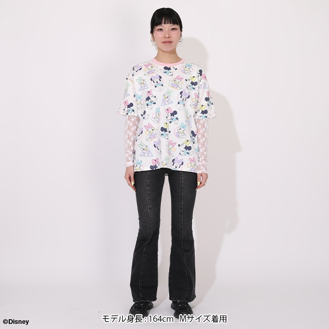 Disney（ディズニー） 親子ペア Tシャツ レディース メンズ ミッキー