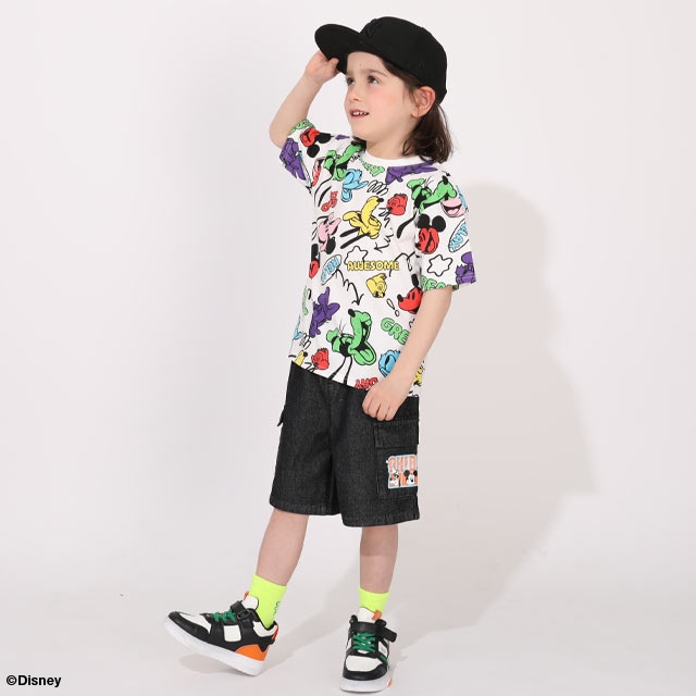 Disney（ディズニー） 親子ペア Tシャツ キッズ 綿100% ミニー