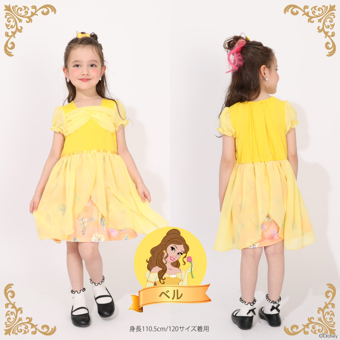 Disney（ディズニー） プリンセス ワンピース キッズ 女の子 ドレス