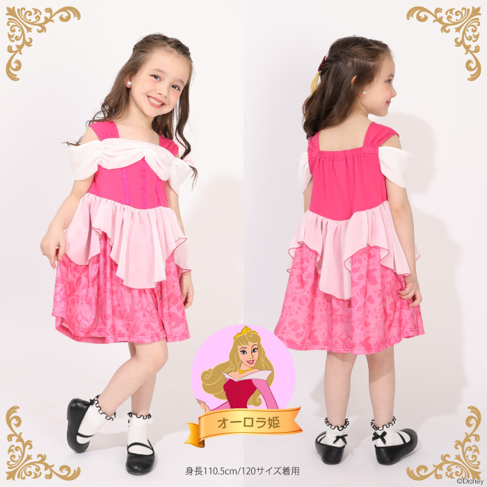 Disney（ディズニー） プリンセス ワンピース キッズ 女の子 ドレス
