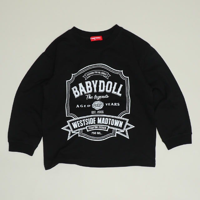 ❤早い者勝ち❤BABYDOLL親子ペア（別売可） BABYDOLL（ベビードール） Tシャツ 親子ペア ロンT キッズ 綿100% 子供