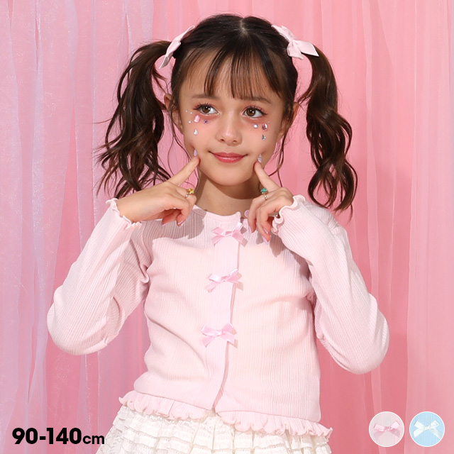 BABYDOLL（ベビードール） カーディガン キッズ 子供服 女の子 リボン