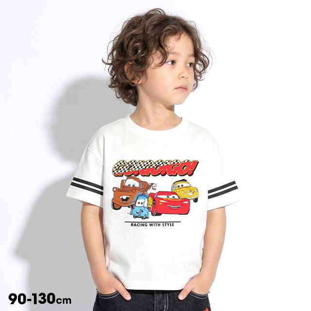 Disney（ディズニー） 【5/8再入荷】 カーズ 子供服 Tシャツ 男の子