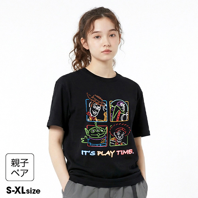 Disney（ディズニー） 親子ペア トイストーリー Tシャツ レディース 