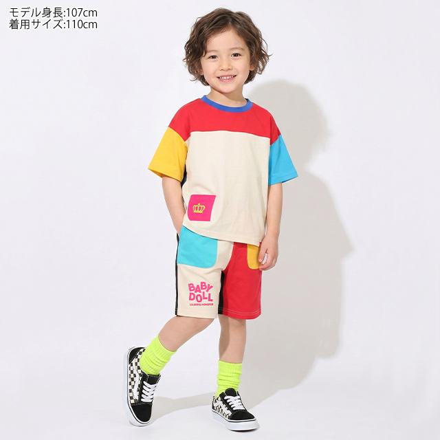 BABYDOLL（ベビードール） Tシャツ キッズ 女の子 男の子 綿100