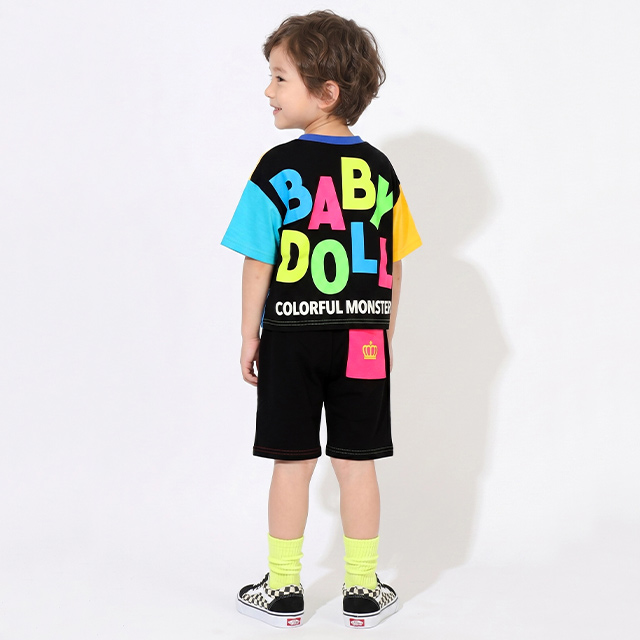 BABYDOLL（ベビードール） Tシャツ キッズ 女の子 男の子 綿100