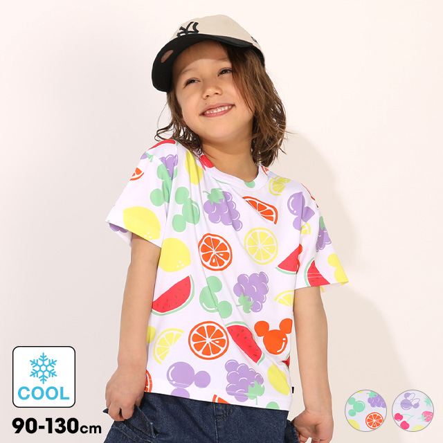 Disney（ディズニー） Tシャツ キッズ 女の子 男の子 半袖 ミッキー 