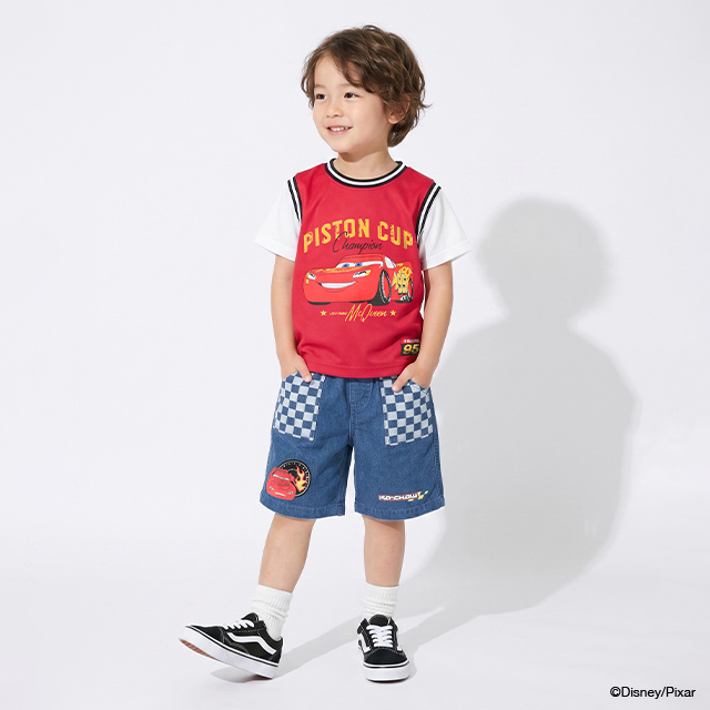 Disney（ディズニー） カーズ Tシャツ キッズ 男の子 子供服 半袖