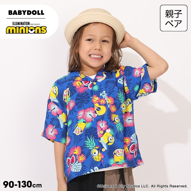 ミニミニオン BABYDOLL（ベビードール） ミニオン 親子ペア シャツ キッズ 子供服