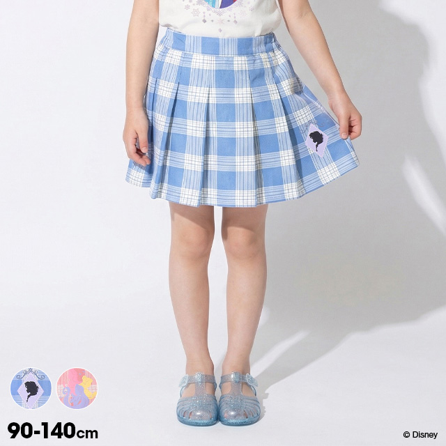 Disney（ディズニー） エルサ スカート キッズ 子供服 女の子 チェック