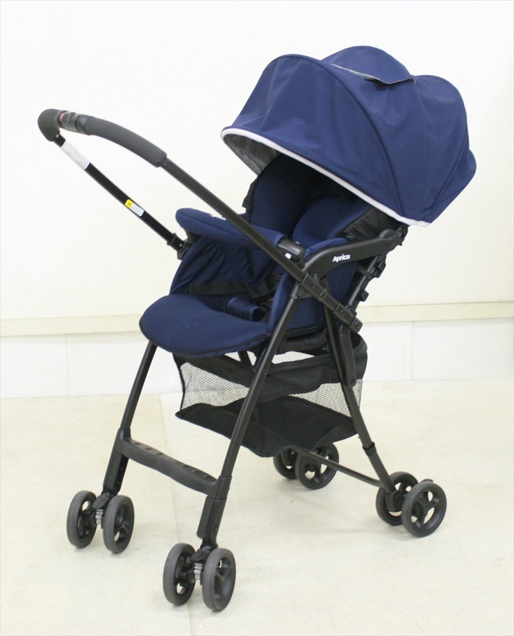 即決 美品 Aprica アップリカ カルーンエアーAB ブルーウォーター 完備 Aprica）カルーンAB ブルー | 西松屋オンラインストア
