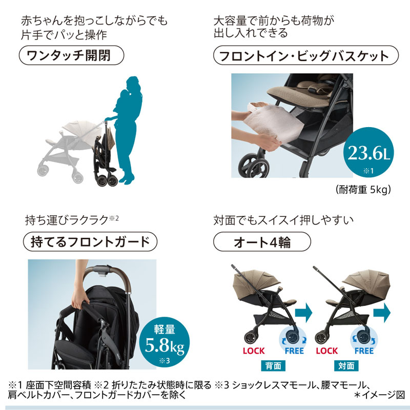 アップリカ ラクーナクッションフリーAE