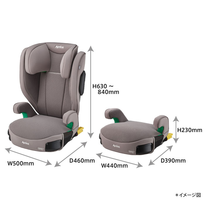 アップリカ Aprica ジュニアシート ライドクルー ISOFIX AB