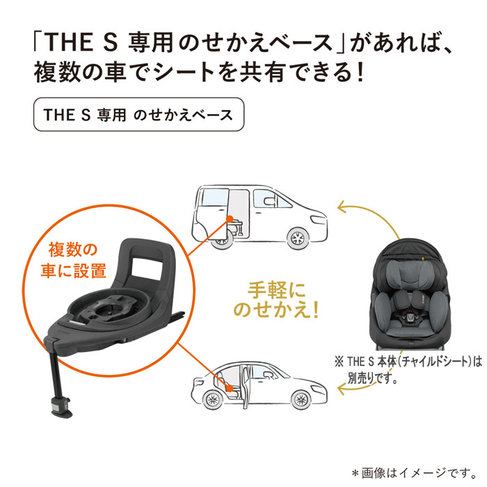 コンビ ホワイトレーベル THE S 専用 のせかえベース 特徴