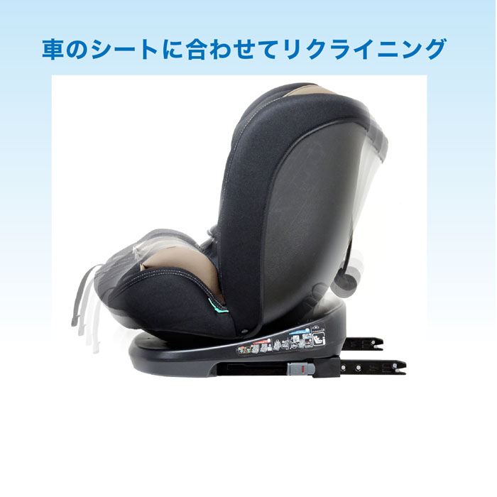 LEAMAN JC420フィーカ　チャイルドシートjrシート　ブラック リーマン フィーカ・エボルブ（年齢のめやす：15カ月から12歳頃