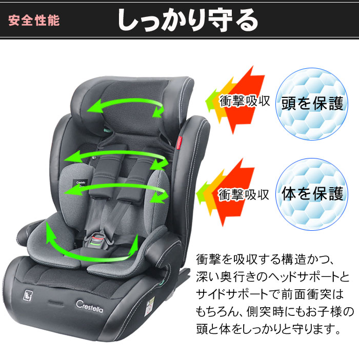 クレステラ エアフィットクルーザーR129[レザーブラックBK]
