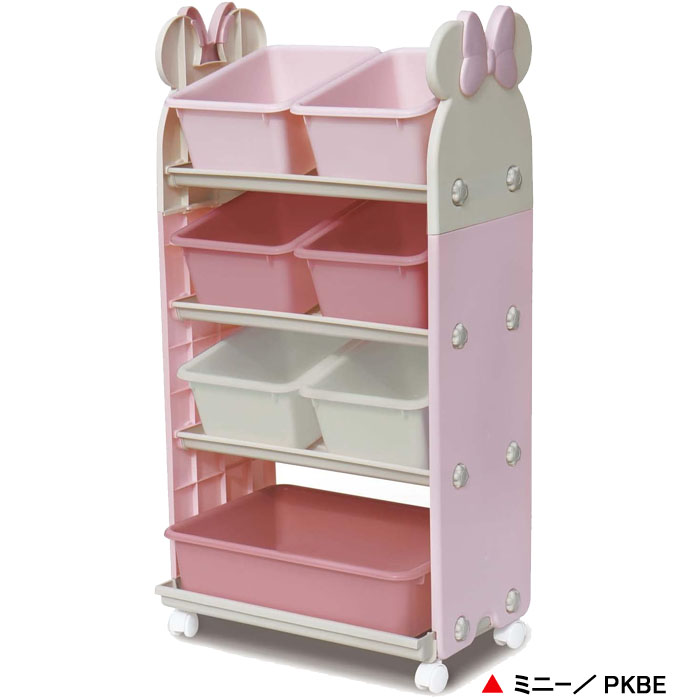 おもちゃ 収納 ボックス 天板付き TKTHR-39 ミッキー&ミニー